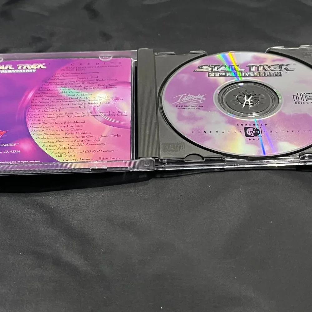 Star Trek 25th Anniversary Interplay Pc Cd rom Game
